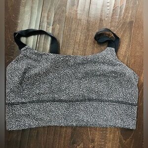 lululemon athletica Black and White Bra NWOT
